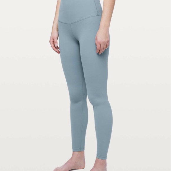 blue cast lululemon leggings